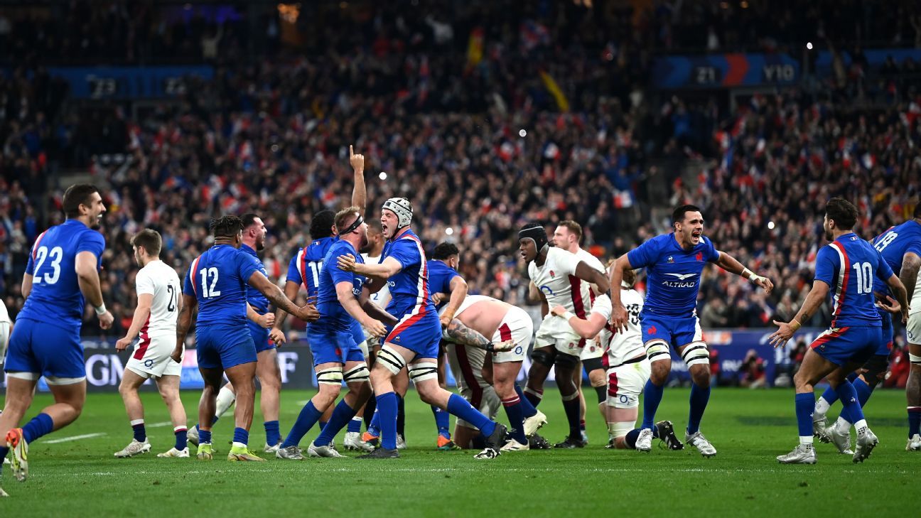 France win Six Nations title with emphatic home victory over England ESPN