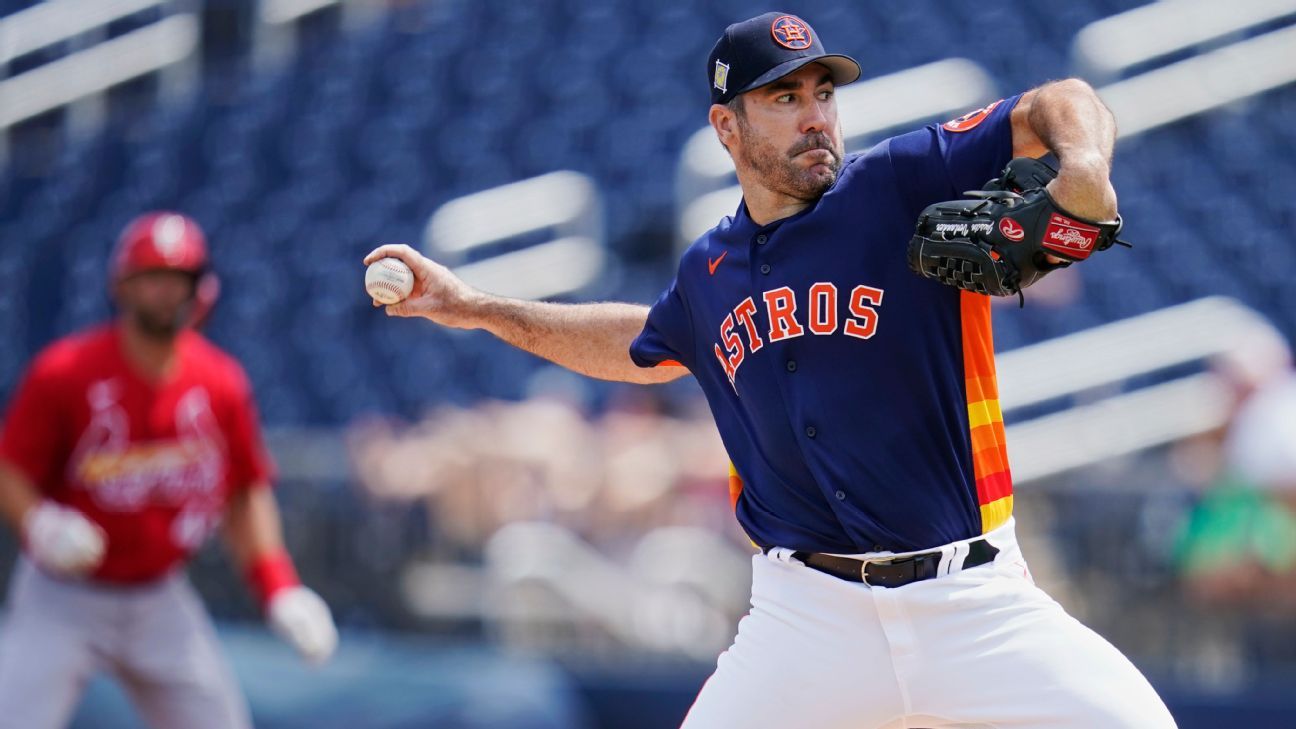 2022 ALCS Game-Used Baseball. Pitcher: Justin Verlander, Batter