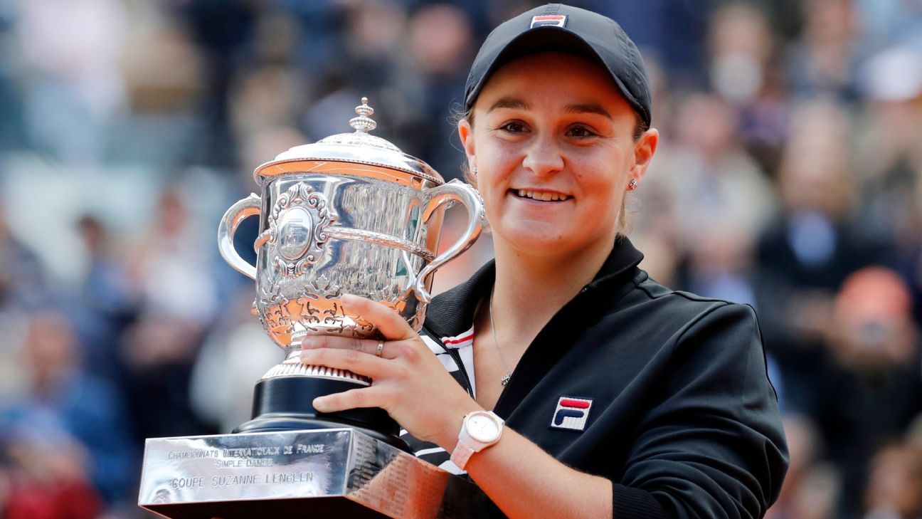 World tennis No. 1 Ash Barty calls her stunning decision to retire 'scary but ex..