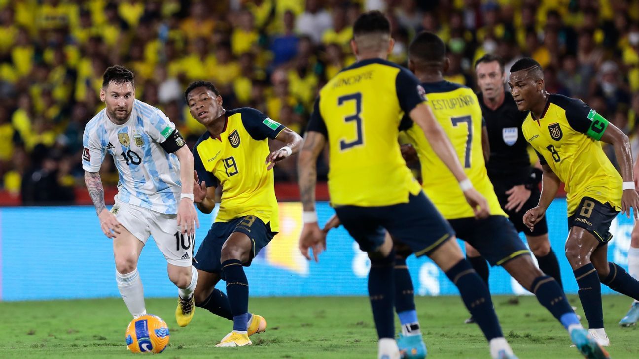 Ecuador vs argentina
