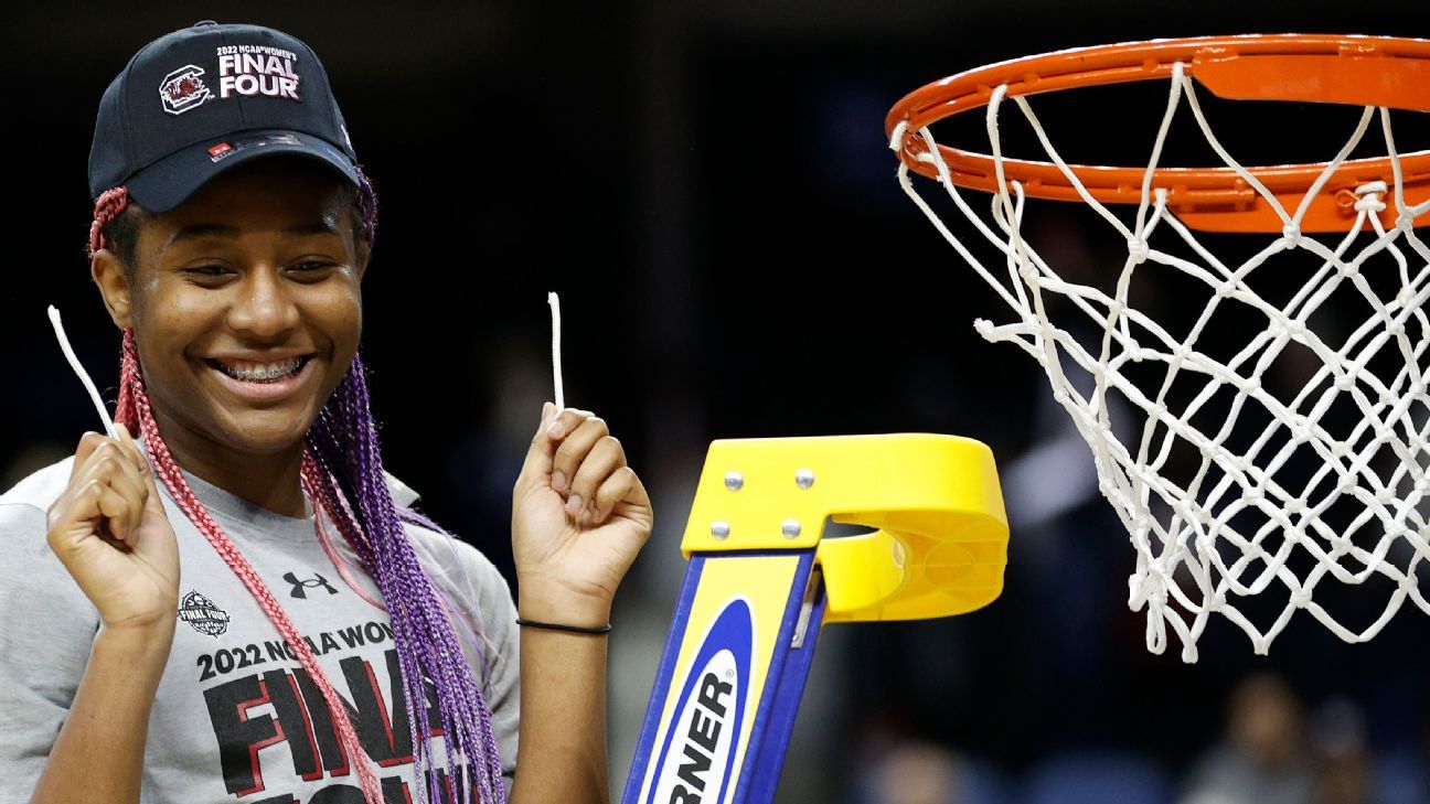 South Carolina Gamecocks forward Aliyah Boston headlines Wooden Award's