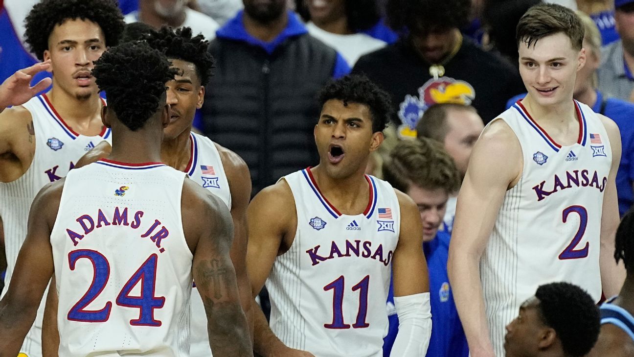 Kansas Jayhawks secure spot in men's basketball national final, eliminate Villan..