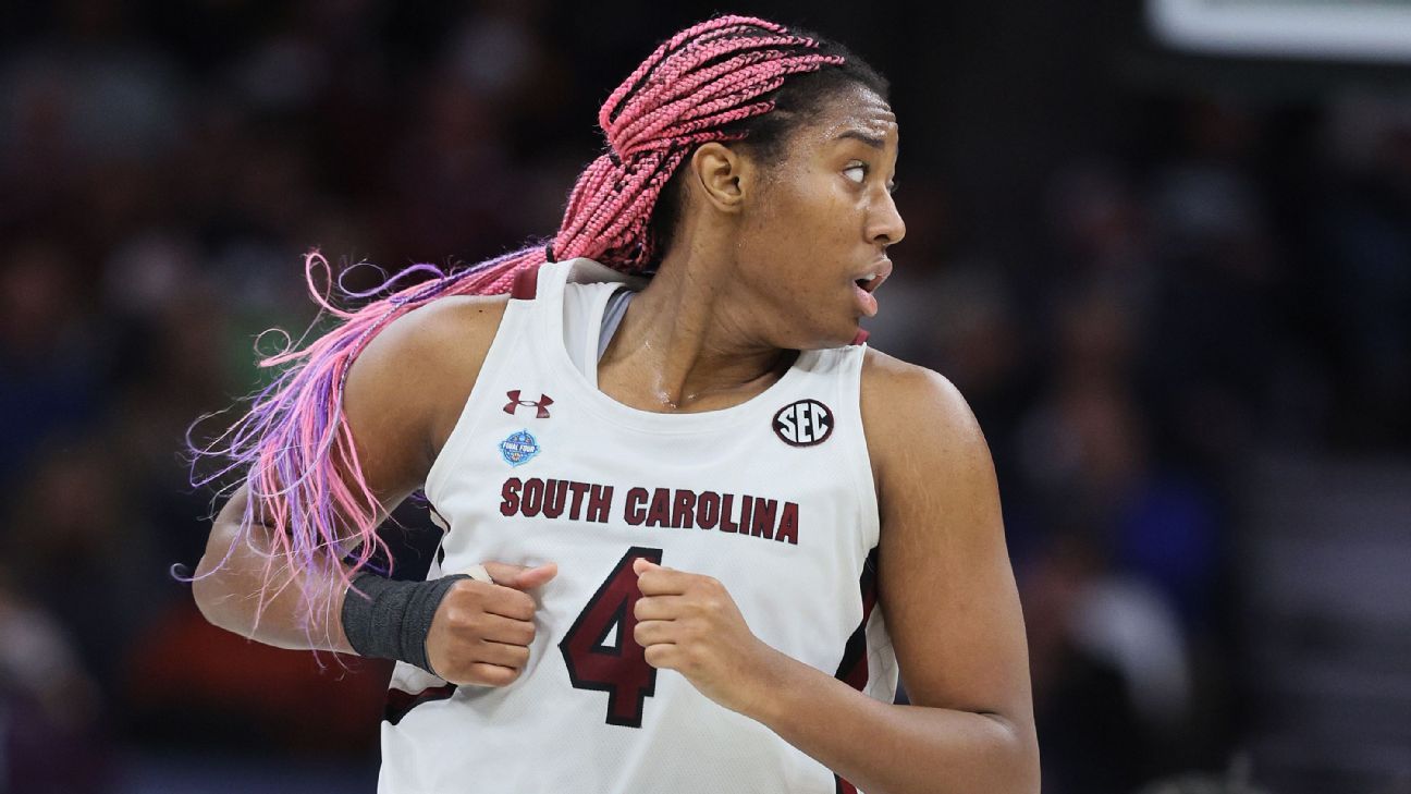 Aliyah Boston's redemption: National player of the year delivers NCAA title to S..