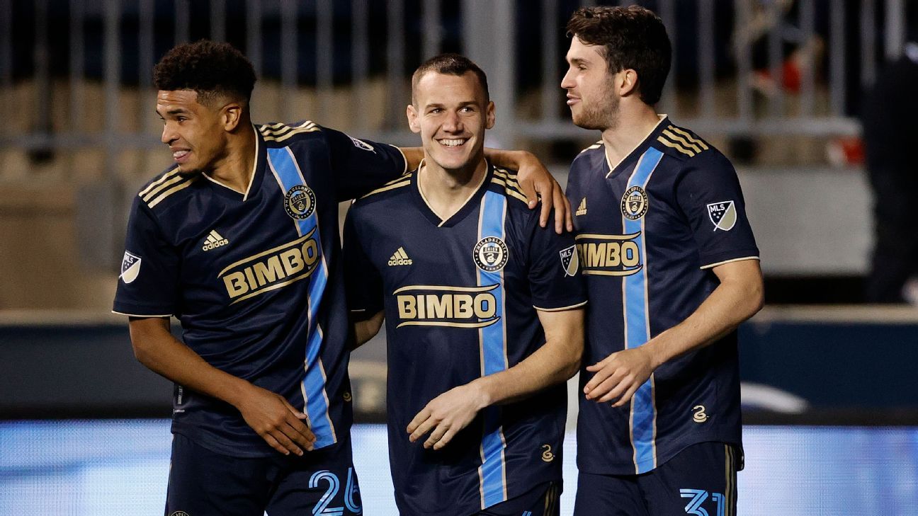 Camiseta suplente Adidas del Philadelphia Union 2019/20