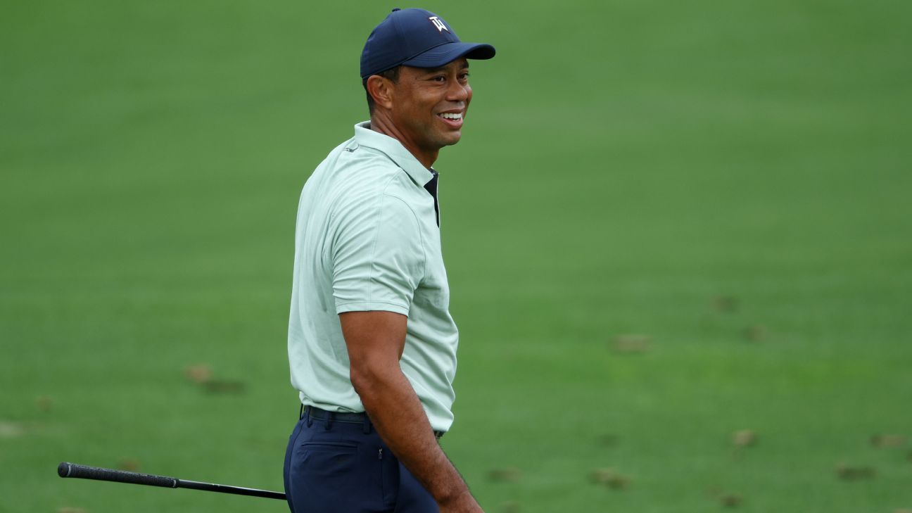 Tiger Woods is in the conversation at the Masters and here is what is happening – ESPN