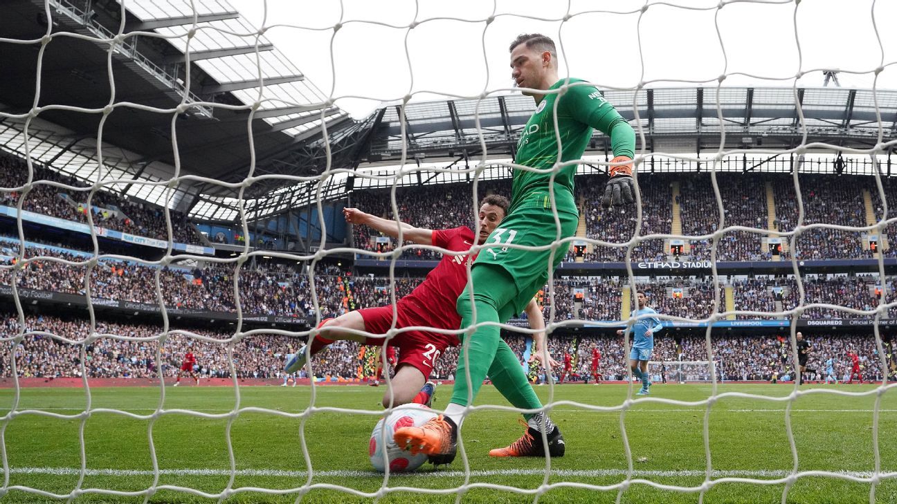 Man City vs. Liverpool: Ederson's nerve-shredding goal-line clearance could be p..