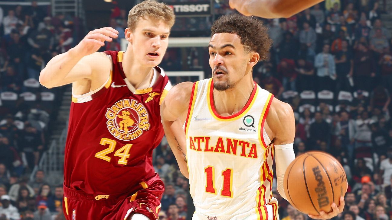 Trae Young's late heroics rally Atlanta Hawks by Cleveland Cavaliers in play-in ..