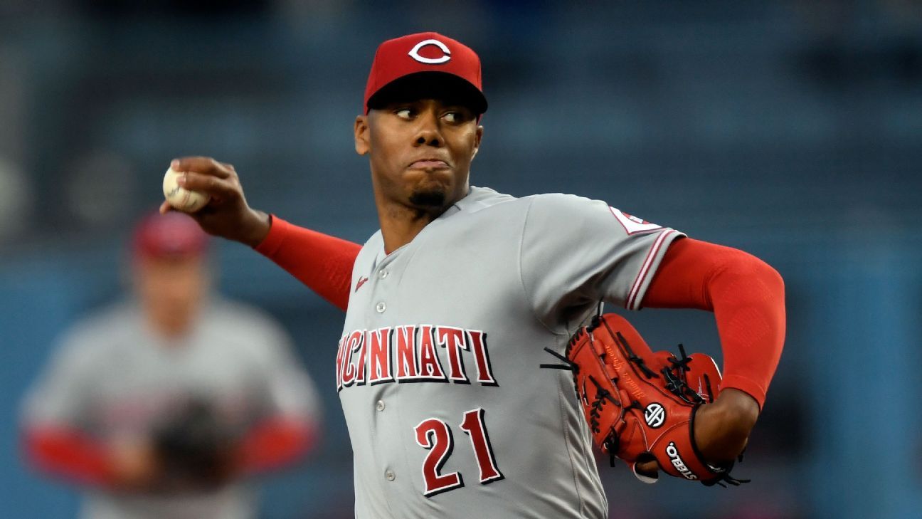 Hunter Greene working on changeup for 2023 with Cincinnati Reds