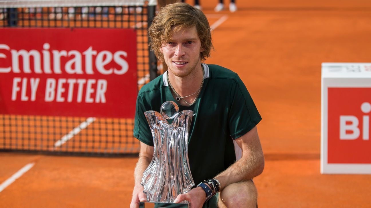 Andrey Rublev beats Novak Djokovic to win Serbia Open title