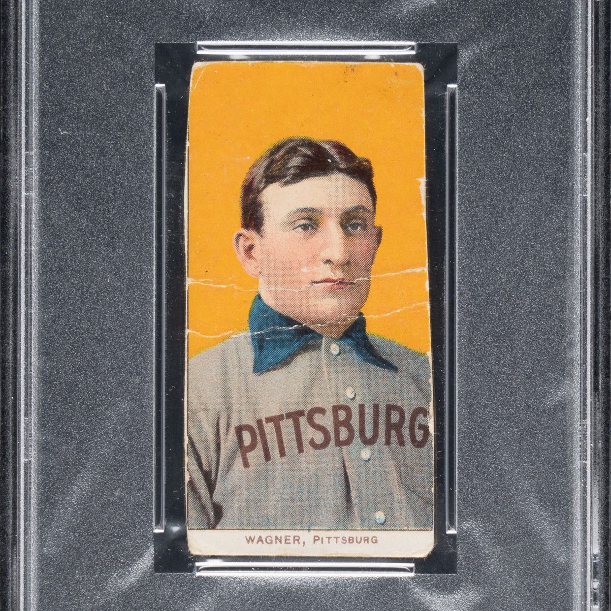 Damaged T206 Honus Wagner card sells for $1,528,066 at auction - ESPN