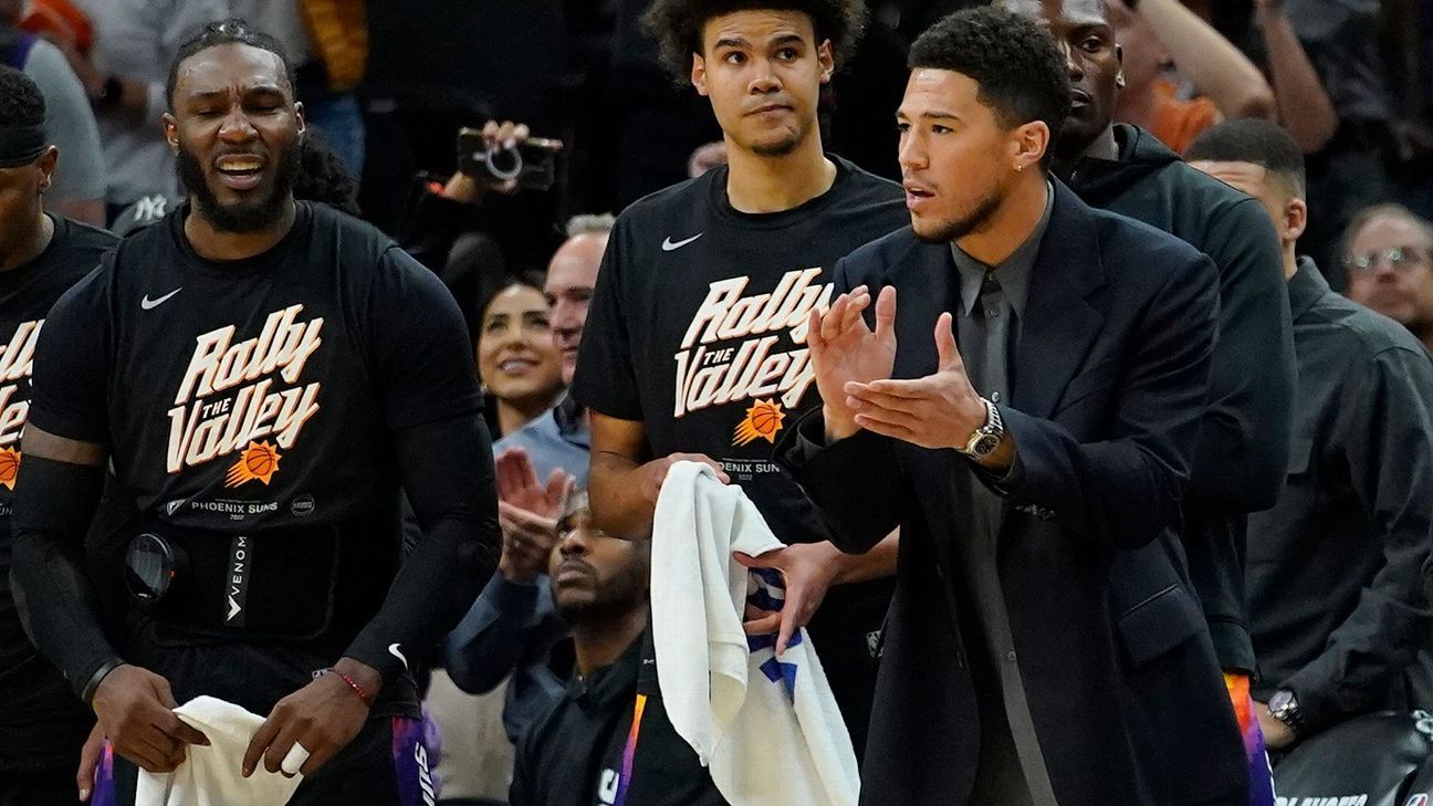 Phoenix Suns' Devin Booker (hamstring strain) could return in coming days, sourc..