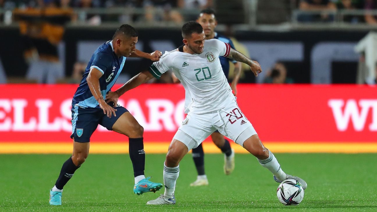 México vs Guatemala Crónica del partido de fútbol 27 de abril de 2022