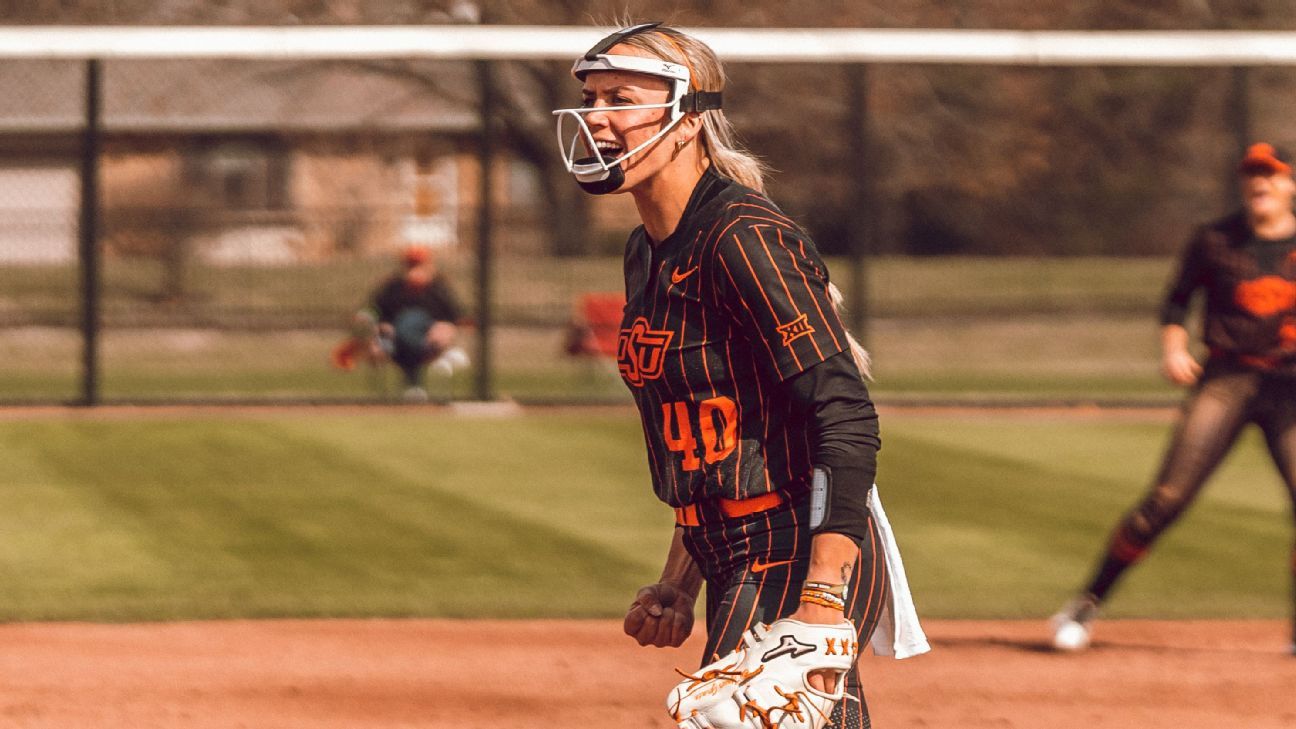 College softball star Miranda Elish's return fueling Oklahoma State's WCWS dream..