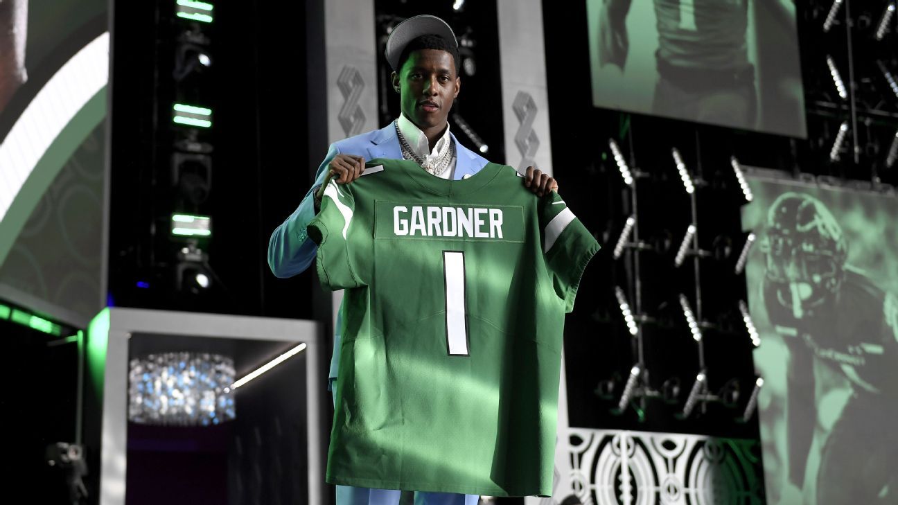 NFL Draft 2022: How to buy a Sauce Gardner New York Jets jersey 