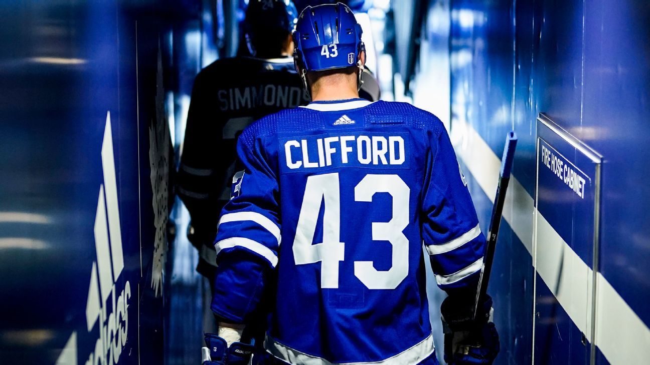 Kyle Clifford Jerseys  Kyle Clifford Toronto Maple Leafs Jerseys