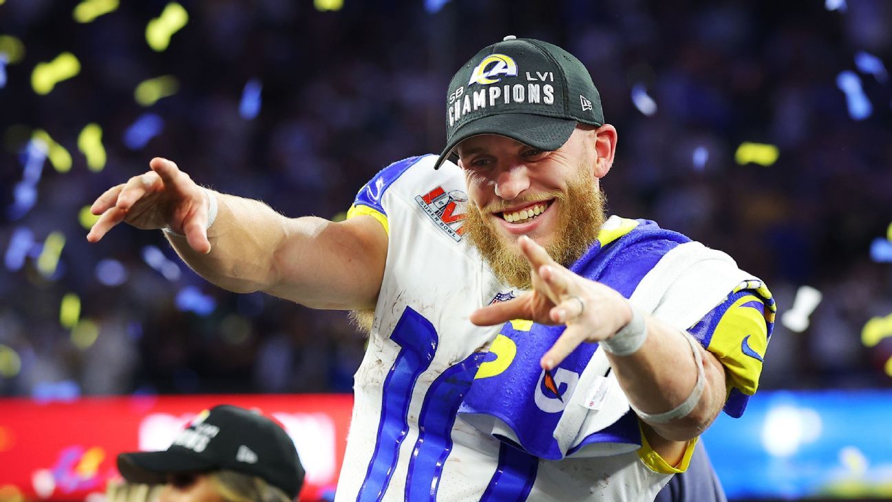 Rams WR Cooper Kupp is changing his jersey number