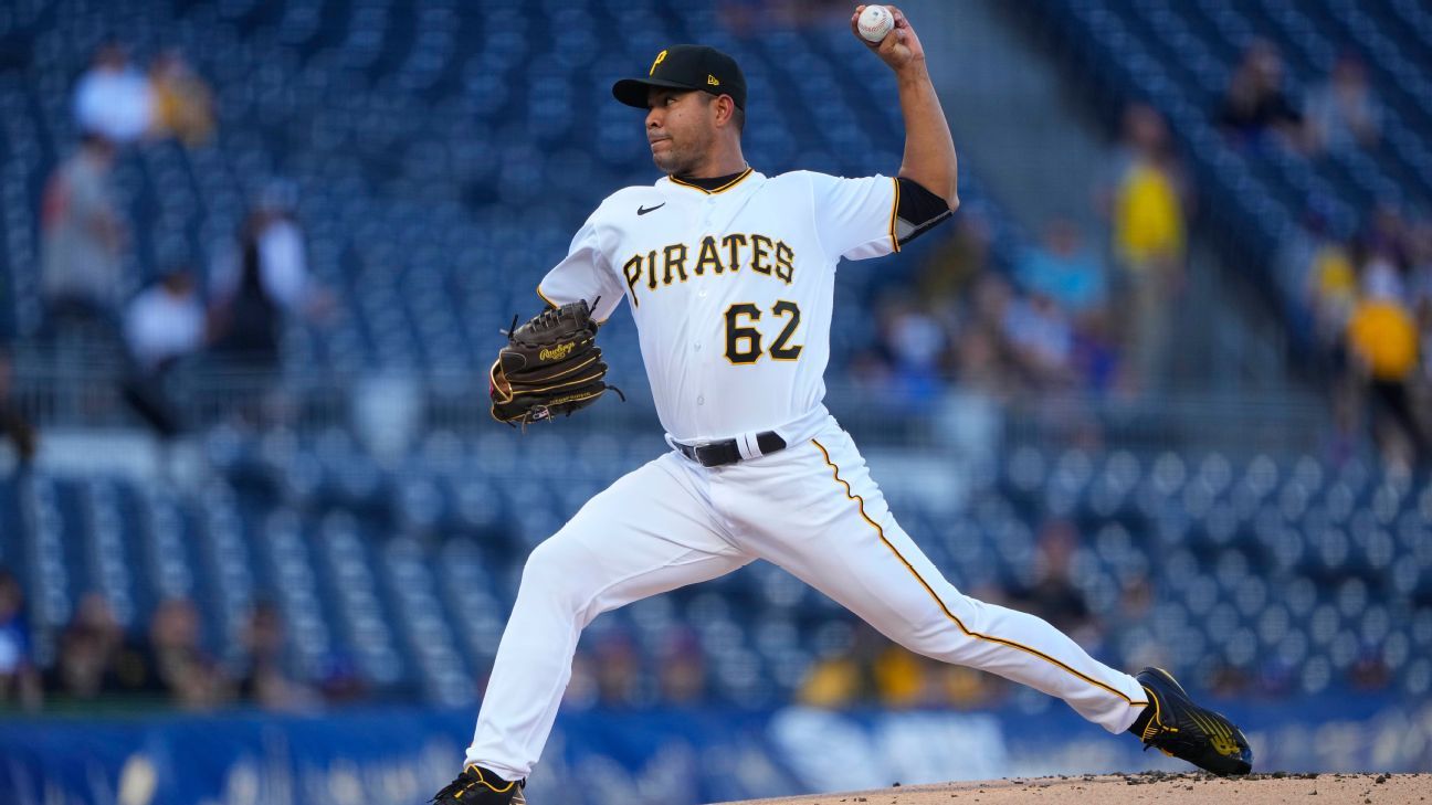 Jose Quintana becomes first Pittsburgh Pirates starter to collect win this seaso..