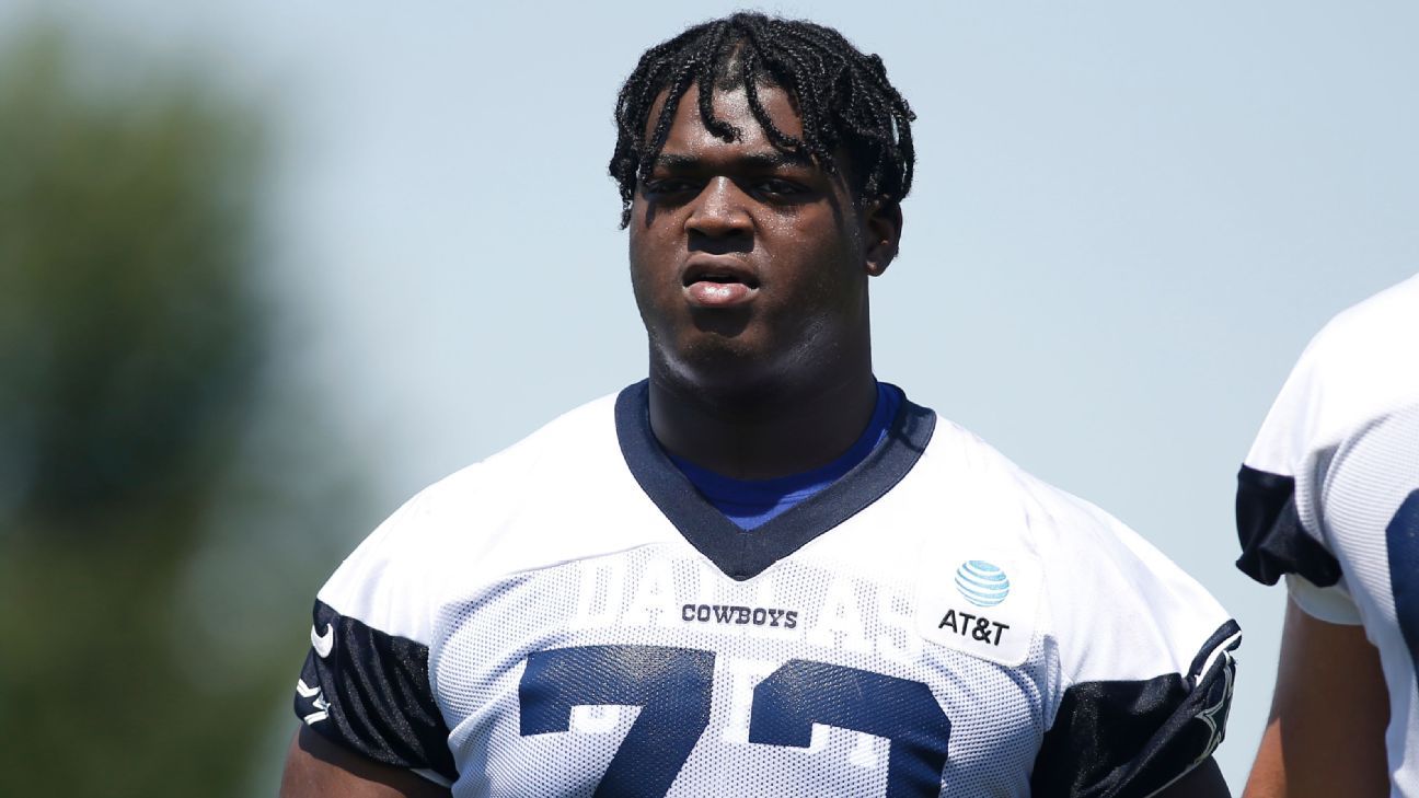 Cowboys rookie Tyler Smith wouldn't let Blount's disease slow his