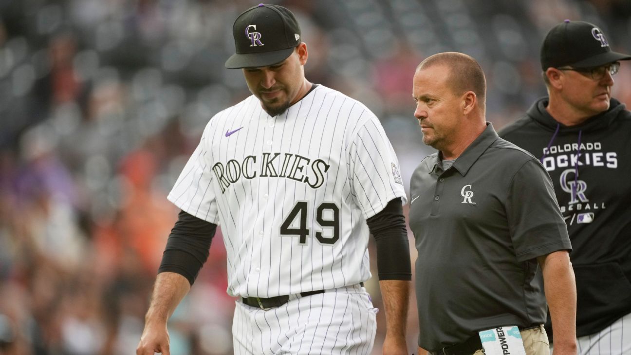 Rockies RHP Antonio Senzatela out at least 2 months with sprained UCL