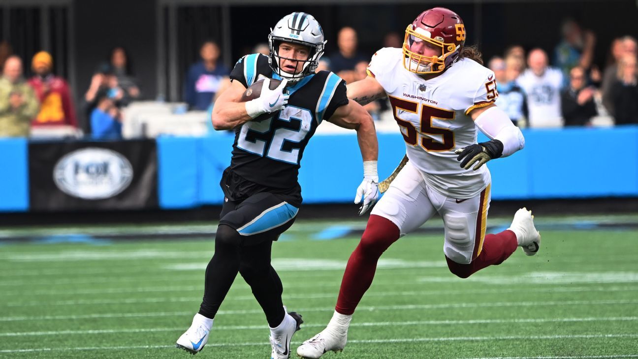 Fantasy football: McCaffrey, Cook, Kamara lead Top 75 running back