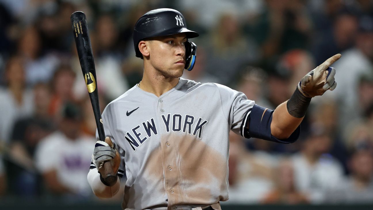 ESPN Stats & Info on X: Aaron Judge is the 3rd Yankee to record
