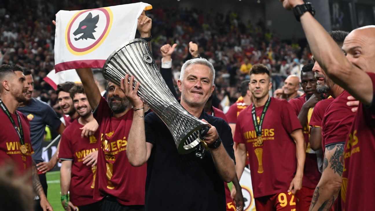 Europa Conference League: Roma beat Feyenoord in Tirana final