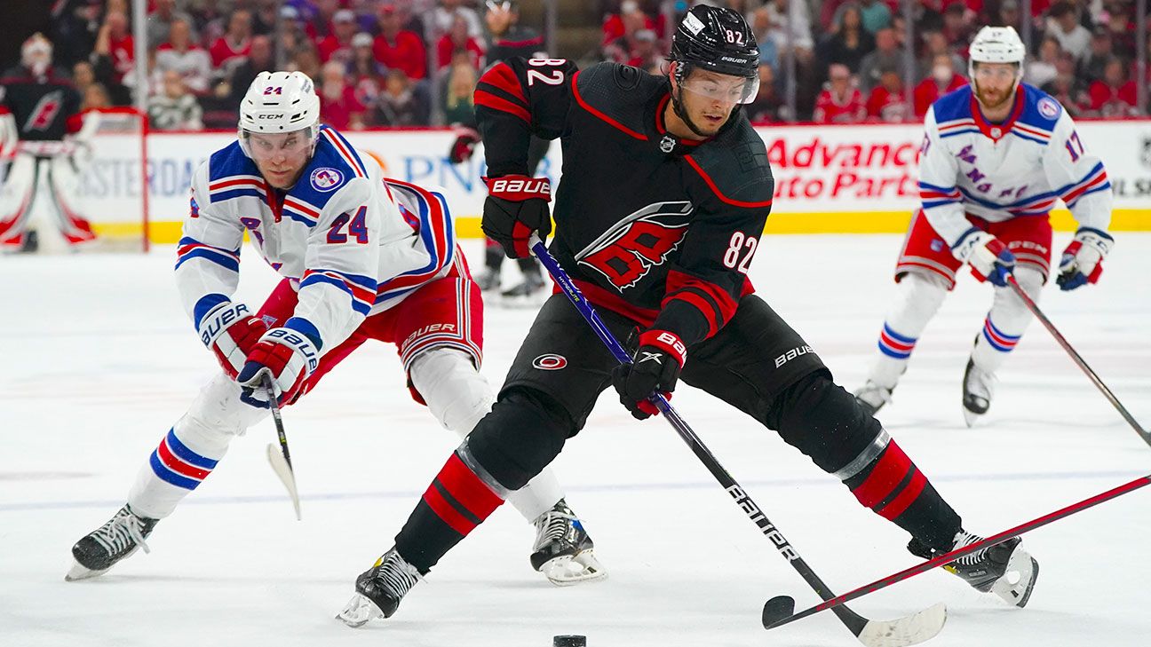 Second Round of the 2022 Stanley Cup Playoffs presented by GEICO Continues  Tonight with Hurricanes at Rangers and Flames at Oilers in Game 4  Doubleheader on ESPN - ESPN Press Room U.S.