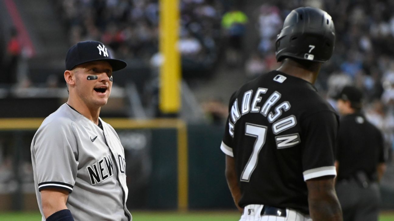 White Sox manager says Yankees' Josh Donaldson called Tim Anderson a racist  comment