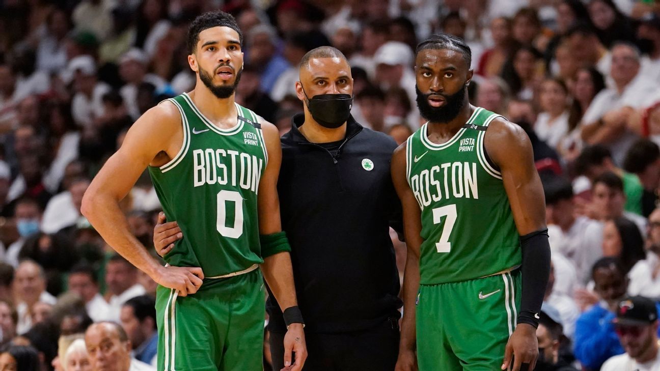 NBA playoffs 2022 -- The Boston Celtics are knocking on the door of the Finals, ..