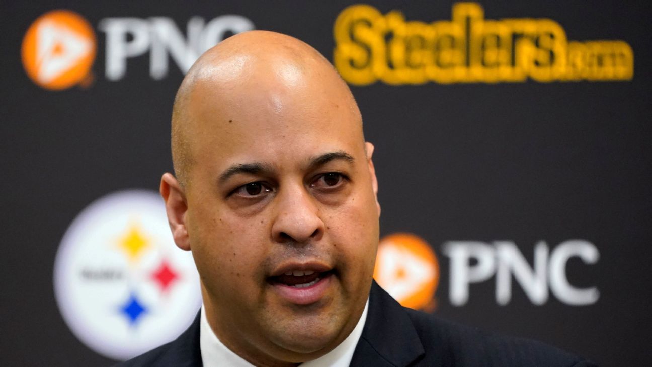 New Pittsburgh Steelers GM Omar Khan says new job is 'a dream come true'