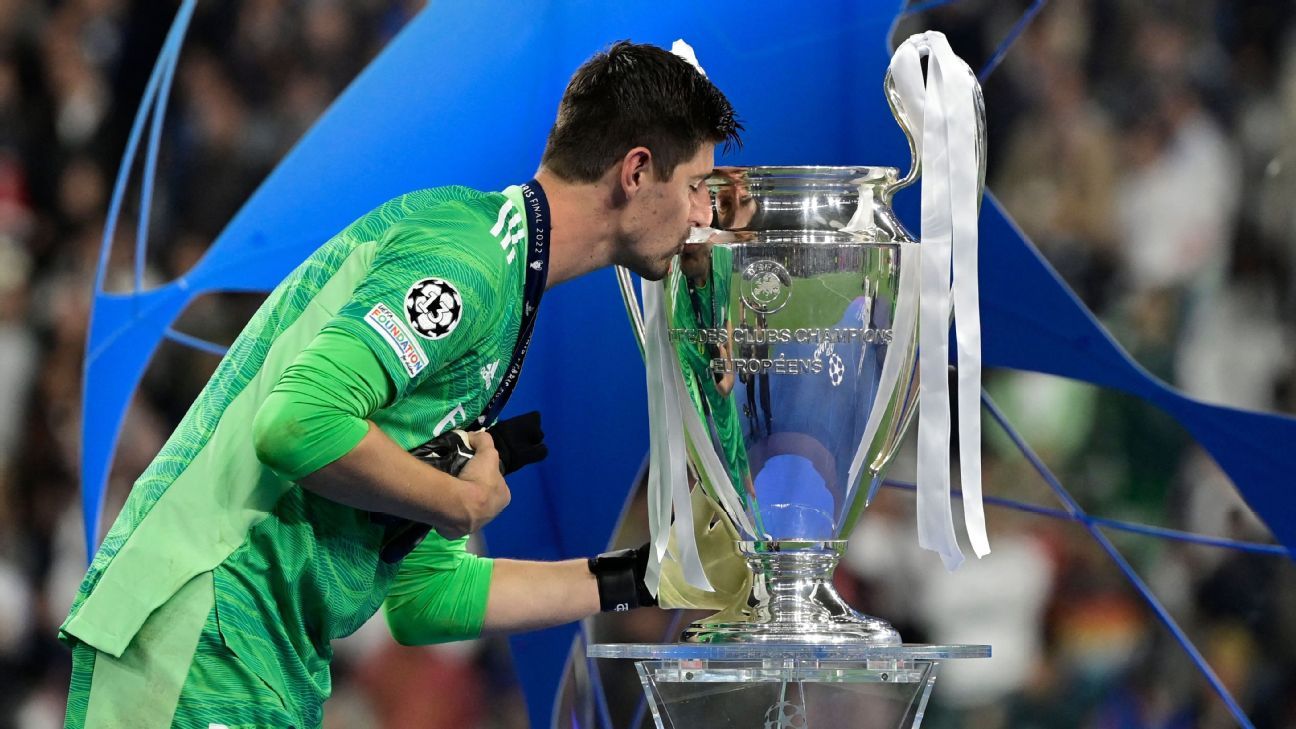 Real Madrid claim Champions League behind Courtois, Liverpool 'Quad' dreams halt..