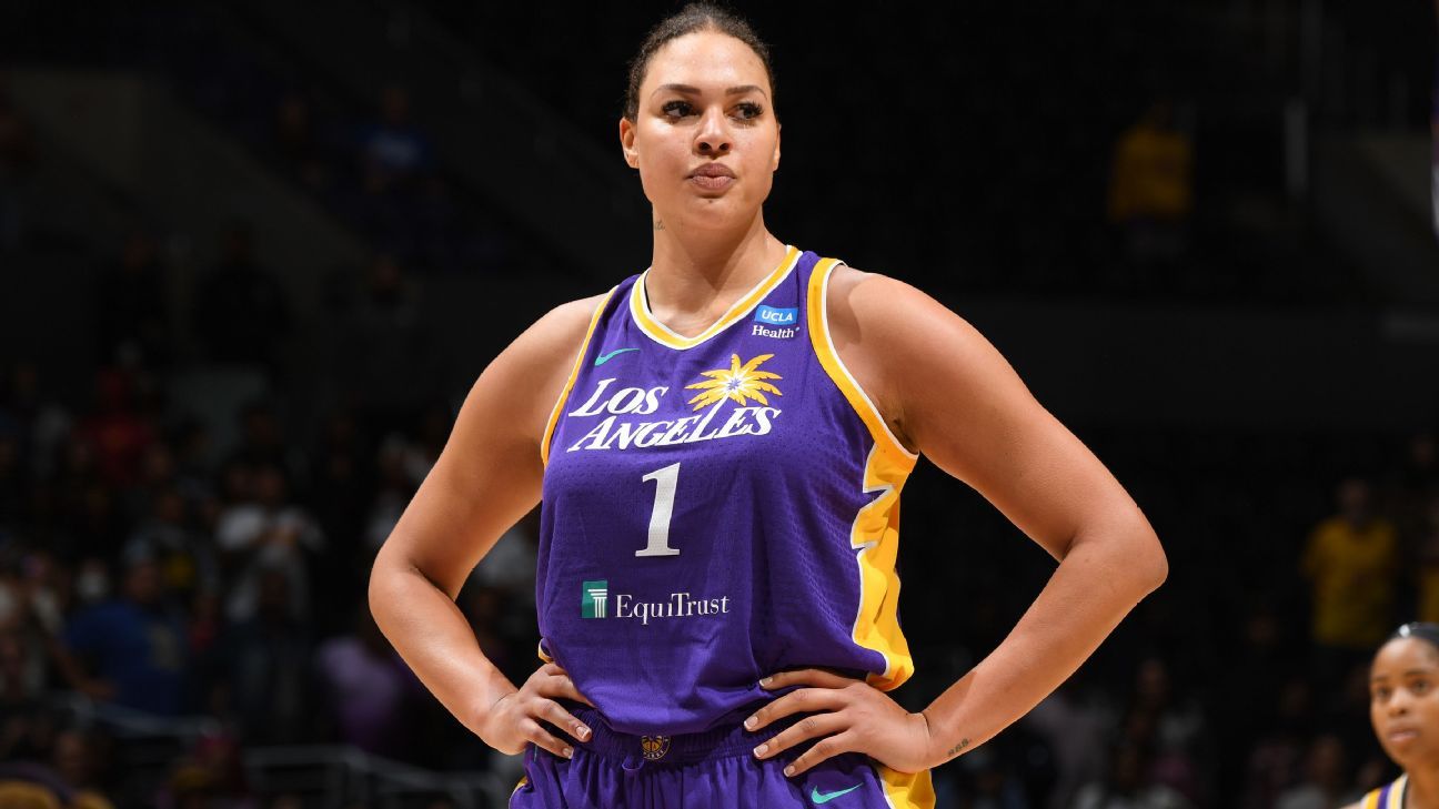 Bleacher Report on X: Breaking: Liz Cambage is heading to the LA Sparks 🌴  @HighlightHER The Liz-Nneka frontcourt is going to be scary. Career  averages: Liz: 16.3 PPG