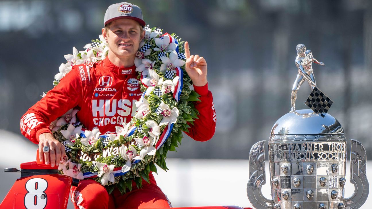 Ericsson earns .1M from record Indy 500 purse