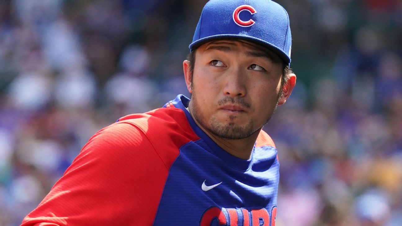 July 5, 2022: Chicago Cubs right fielder Seiya Suzuki #27 hits a
