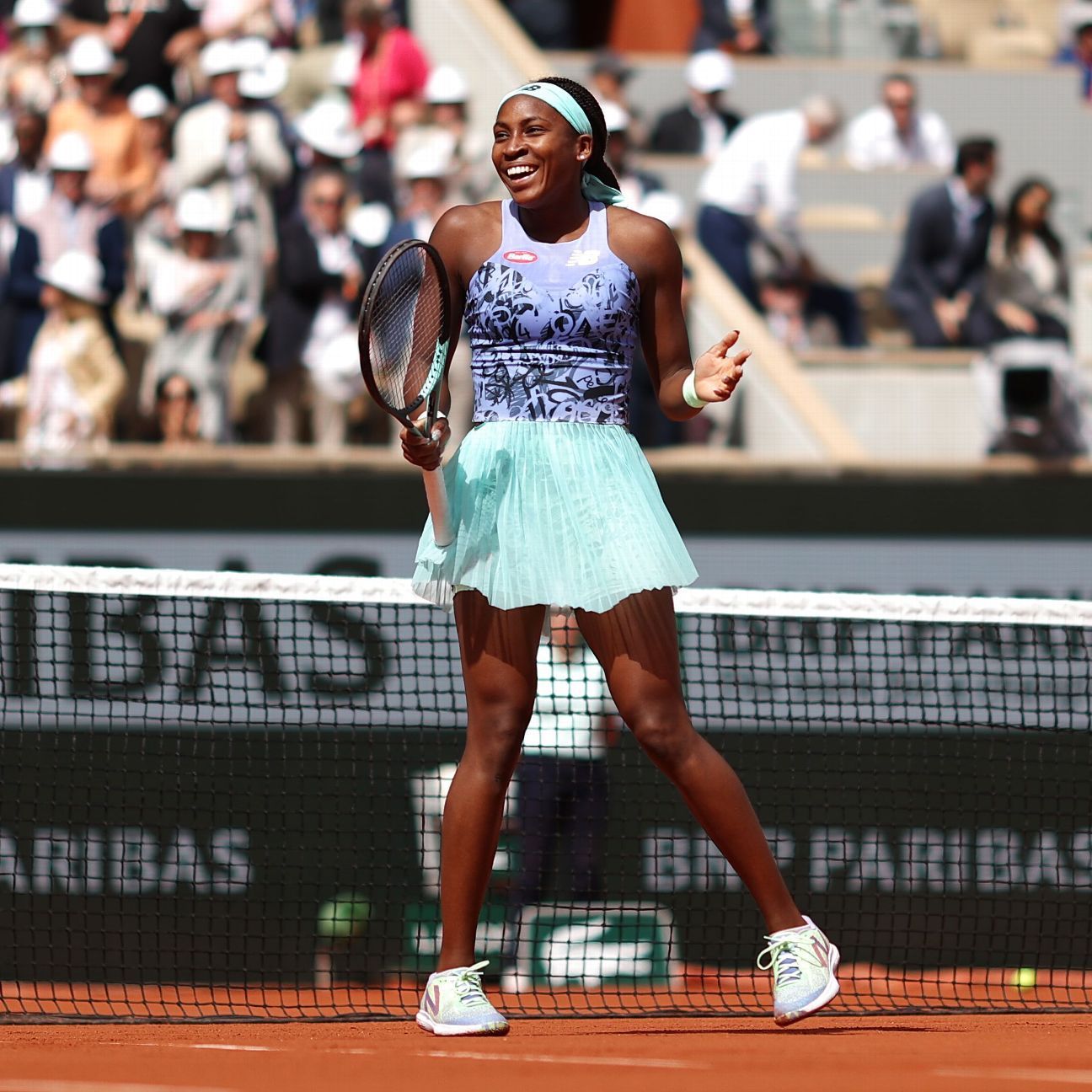 Coco Gauff reaches Grand Slam semifinals for first time after beating fellow Ame..