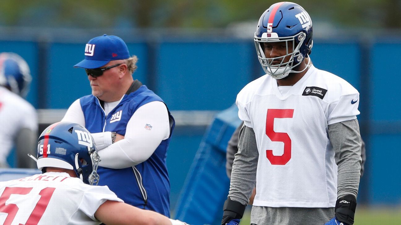 Giants' Kayvon Thibodeaux says he's 'good' after knee injury 