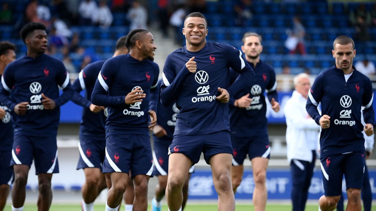 France's UEFA Nations League prep defined by Mbappe, Benzema happy reunion and D..