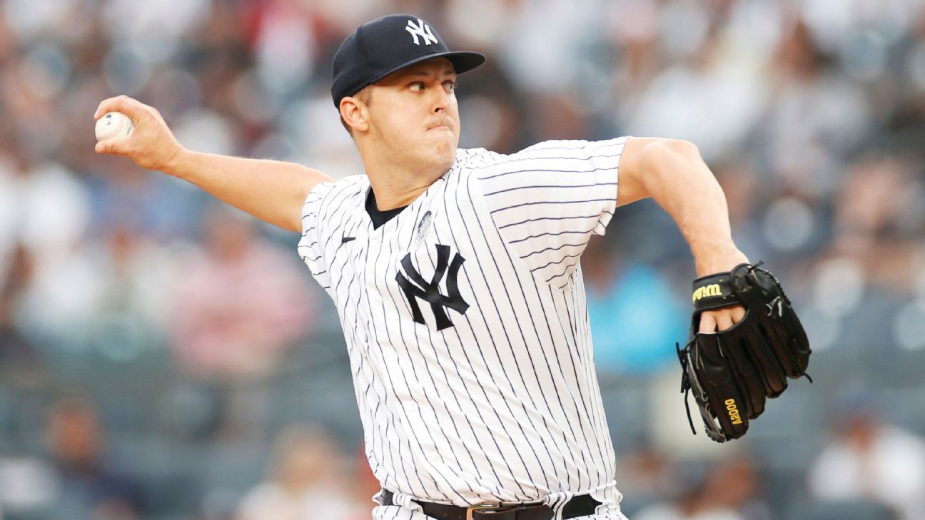 Taillon loses perfecto in 8th, Yanks rally to sweep Angels