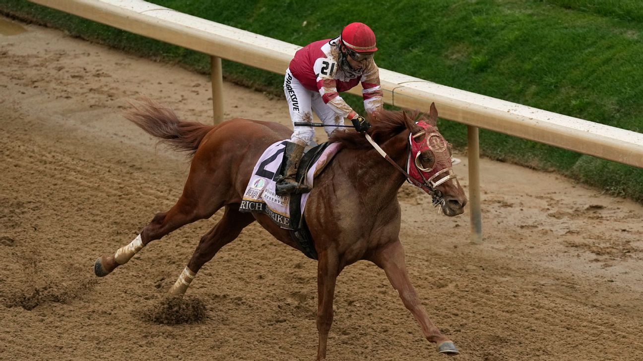 Long shot Derby winner Rich Strike done racing