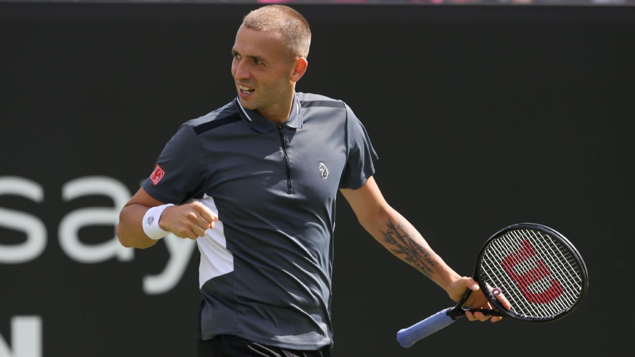 Dan Evans reaches Nottingham Open quarterfinals ESPN