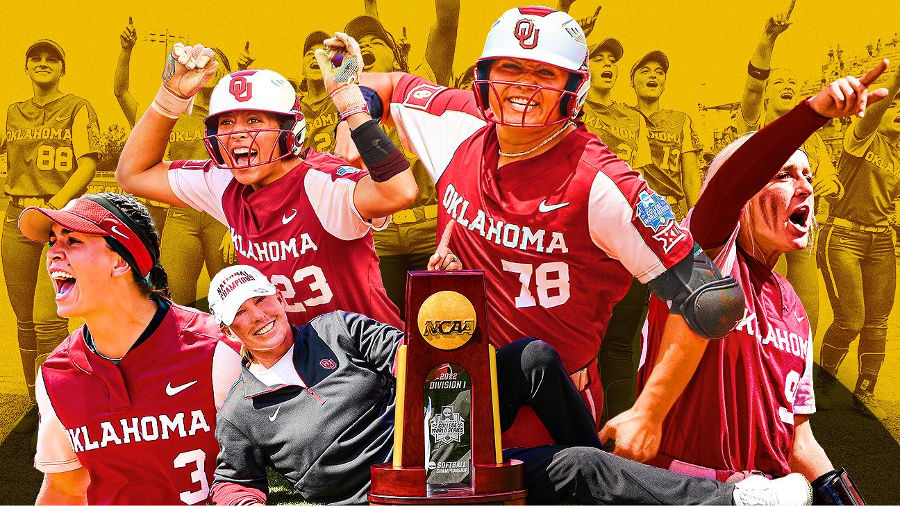 WCWS 2022 - Jocelyn Alo and Oklahoma softball cement themselves as the  GOATs - ESPN