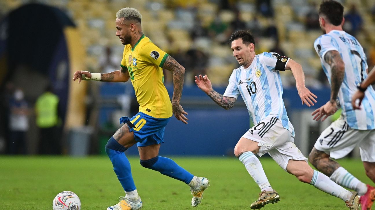 Argentina e Brasil são os favoritos para a Copa do Mundo de 2022