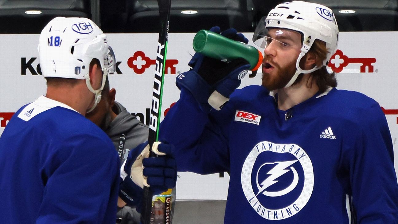 Lightning's Brayden Point remains out of lineup for Game 6