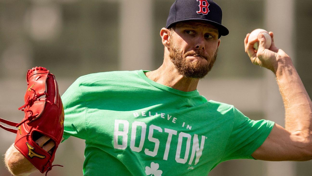 Chris Sale injury update: Red Sox ace leaves start with shoulder soreness,  raising more rotation concerns