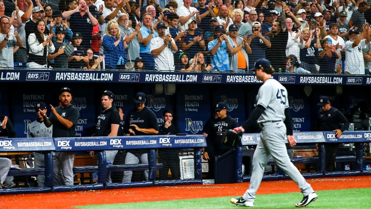 Yankees' Gerrit Cole breaks major league record – NBC Sports Chicago