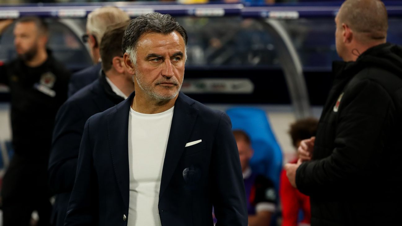 Paris Saint-Germain president confirms talks with Nice coach Christophe  Galtier