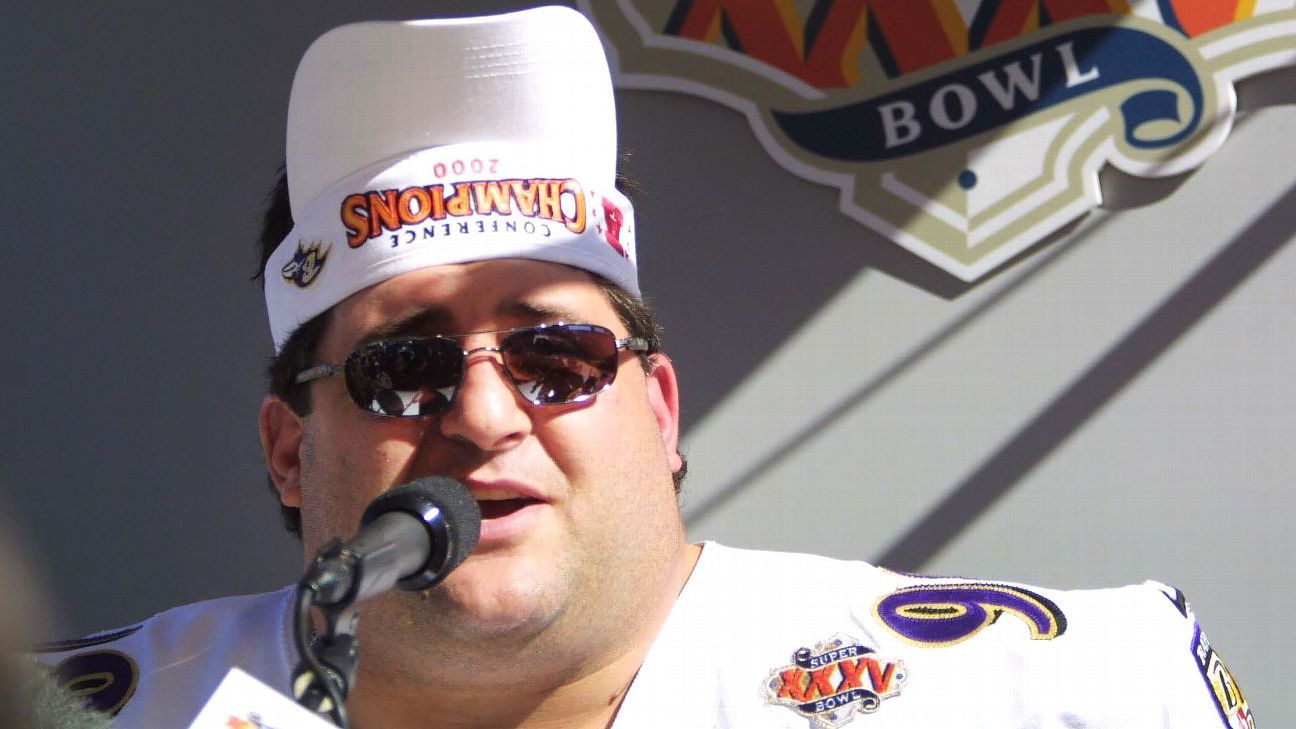 Baltimore Ravens - Tony Siragusa always had the best practice gear