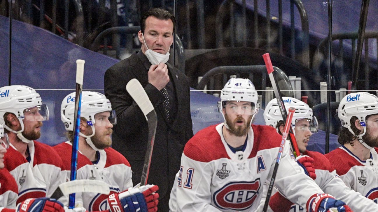 Chicago Blackhawks expected to hire Montreal Canadiens assistant Luke Richardson..