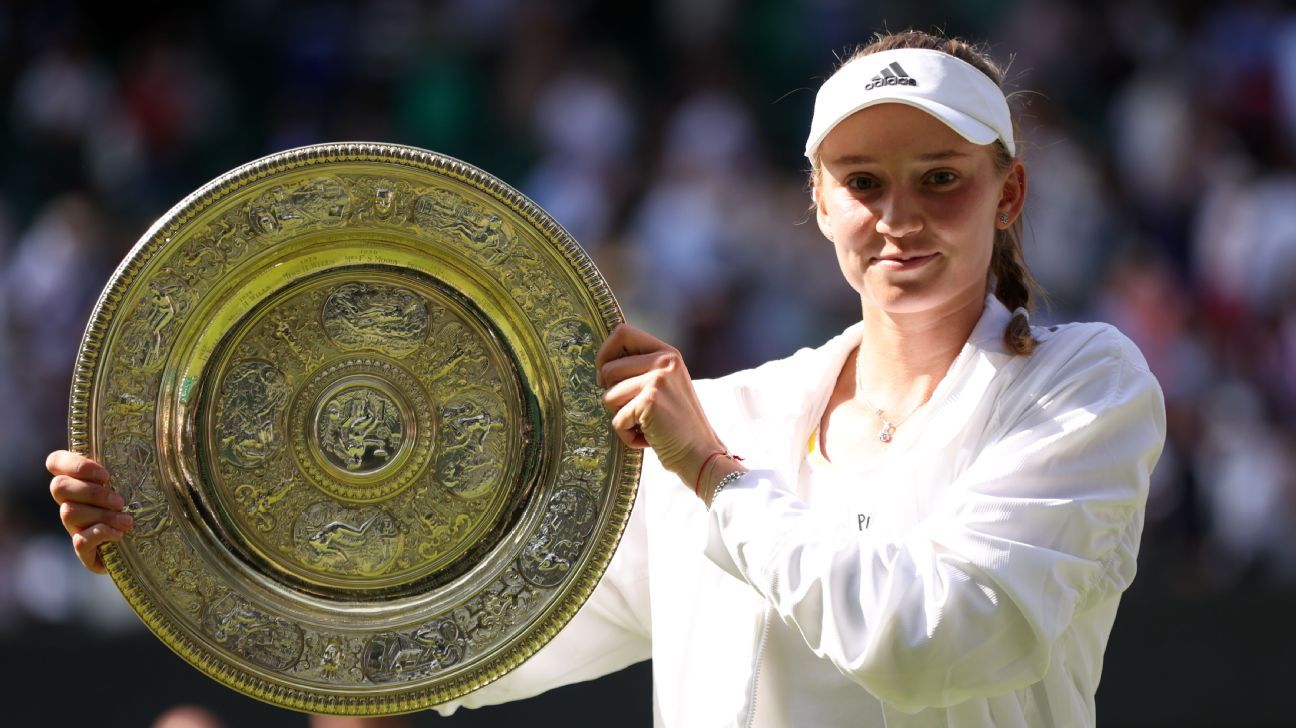 Historia en Wimbledon Rybakina, primera kazaja en ganar un Grand Slam