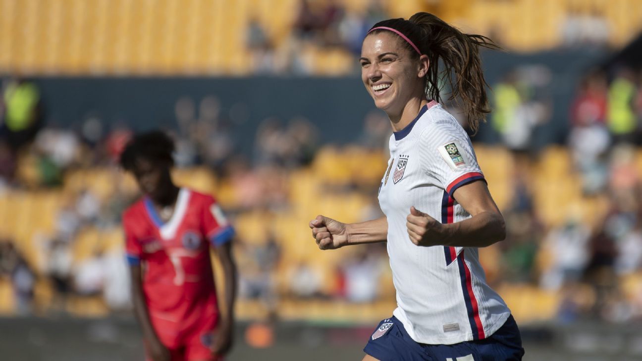 Usa Soccer Women's World Cup Alex Morgan Uswnt Game Day Jersey - M : Target